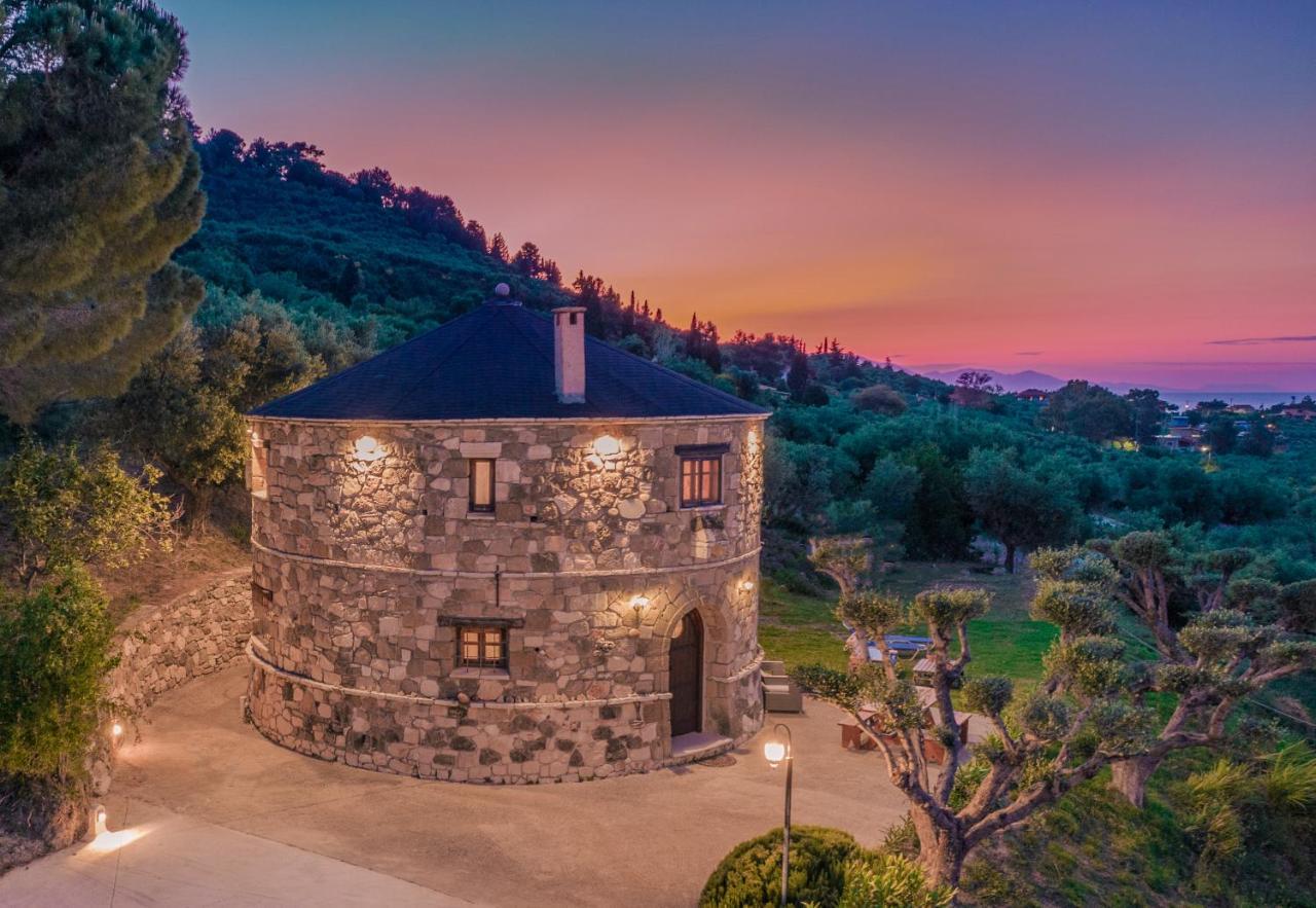 Gerakomylos Stone House Vasilikos  Bagian luar foto