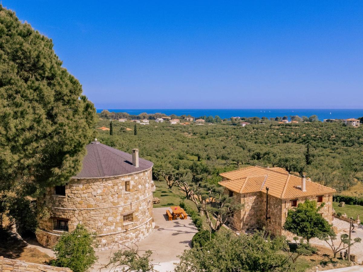 Gerakomylos Stone House Vasilikos  Bagian luar foto