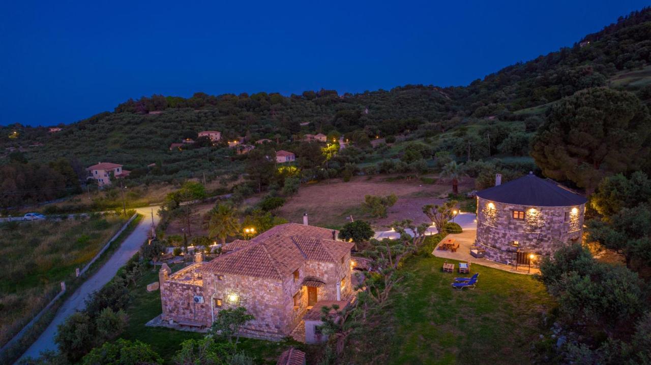 Gerakomylos Stone House Vasilikos  Bagian luar foto