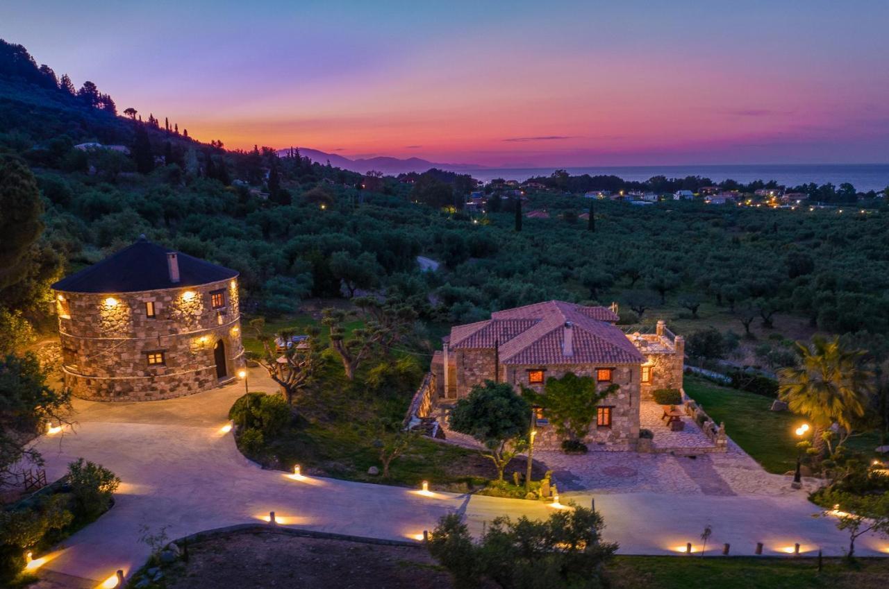 Gerakomylos Stone House Vasilikos  Bagian luar foto